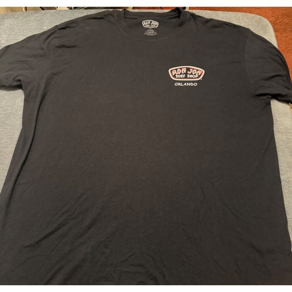 Ron Jon Surf Shop Orlando Florida Astronaut Space Galaxy‎ T-Shirt Black XL